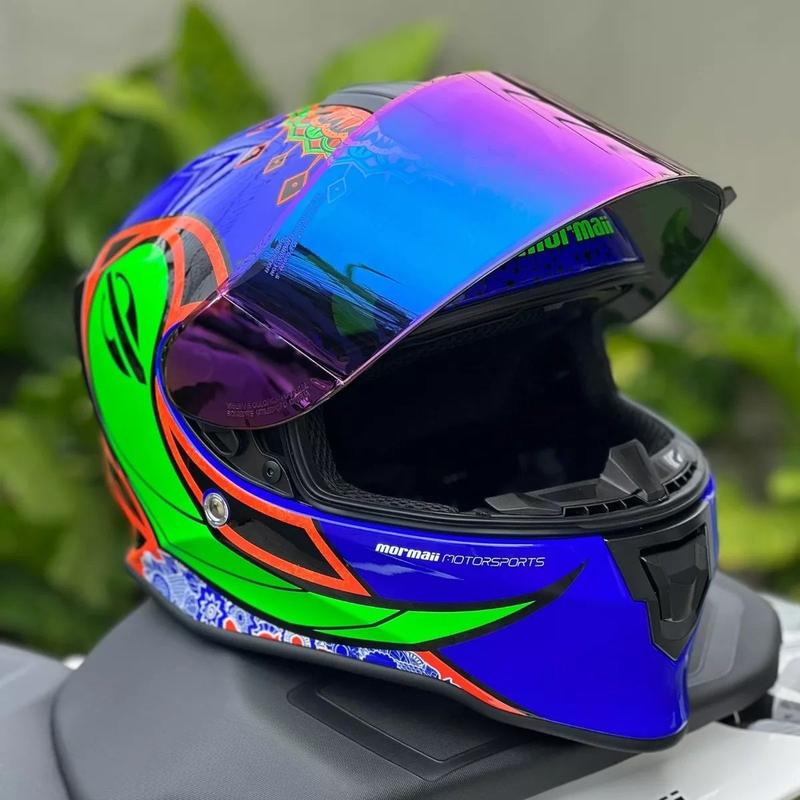 Capacete Moto Mormaii Original Mamute M1 Asx Ls + Narigueira